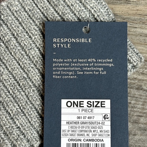 NWT Universal Thread Essential Ribbed Headband - Picture 3 of 4